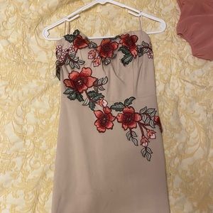 Floral formal dress
